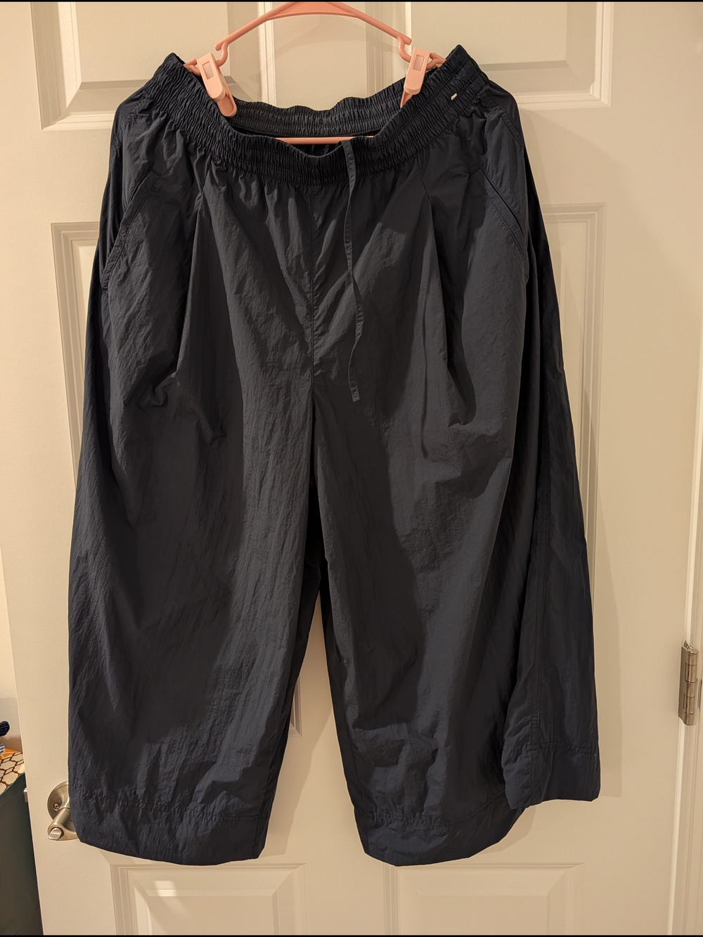 Uniqlo Navy Elastic Drawstring Pants